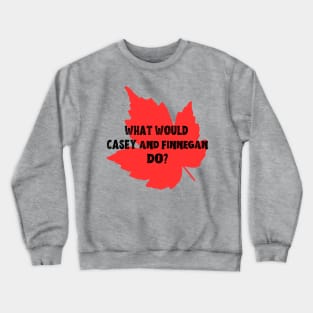 Canada Culture for Kids via Deep Thinking Retro Mr Dress Up TV Series Crewneck Sweatshirt